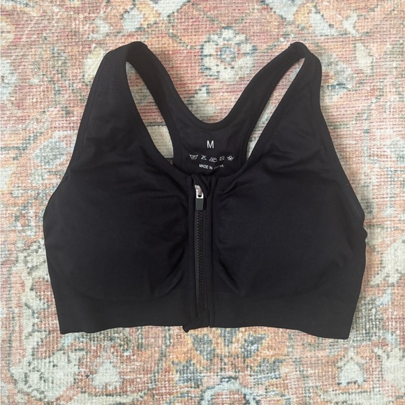 🌿🦋 WANAYOU Women's Seamless Sports Bra 3-Pack - Black, Beige, and White - Picture 11 of 16